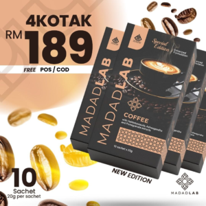 Limited Edition MADADLAB Coffee 4 Kotak